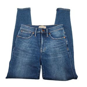 Madewell 9" Mid Rise Skinny Jeans womens size 27